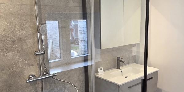 Rénovation complète d'une salle de bain à Renaix