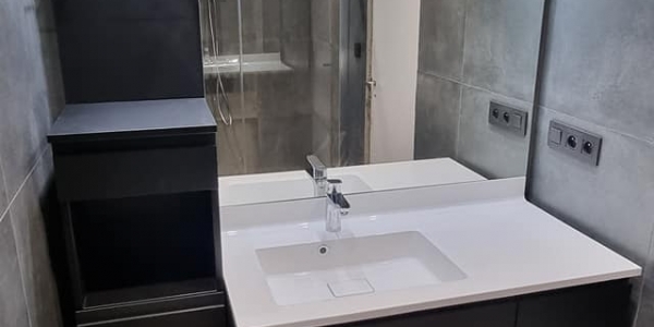 Rénovation d'une salle de douche à Jurbise