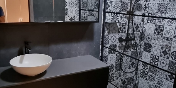 Rénovation d'une superbe salle de bain à Mons
